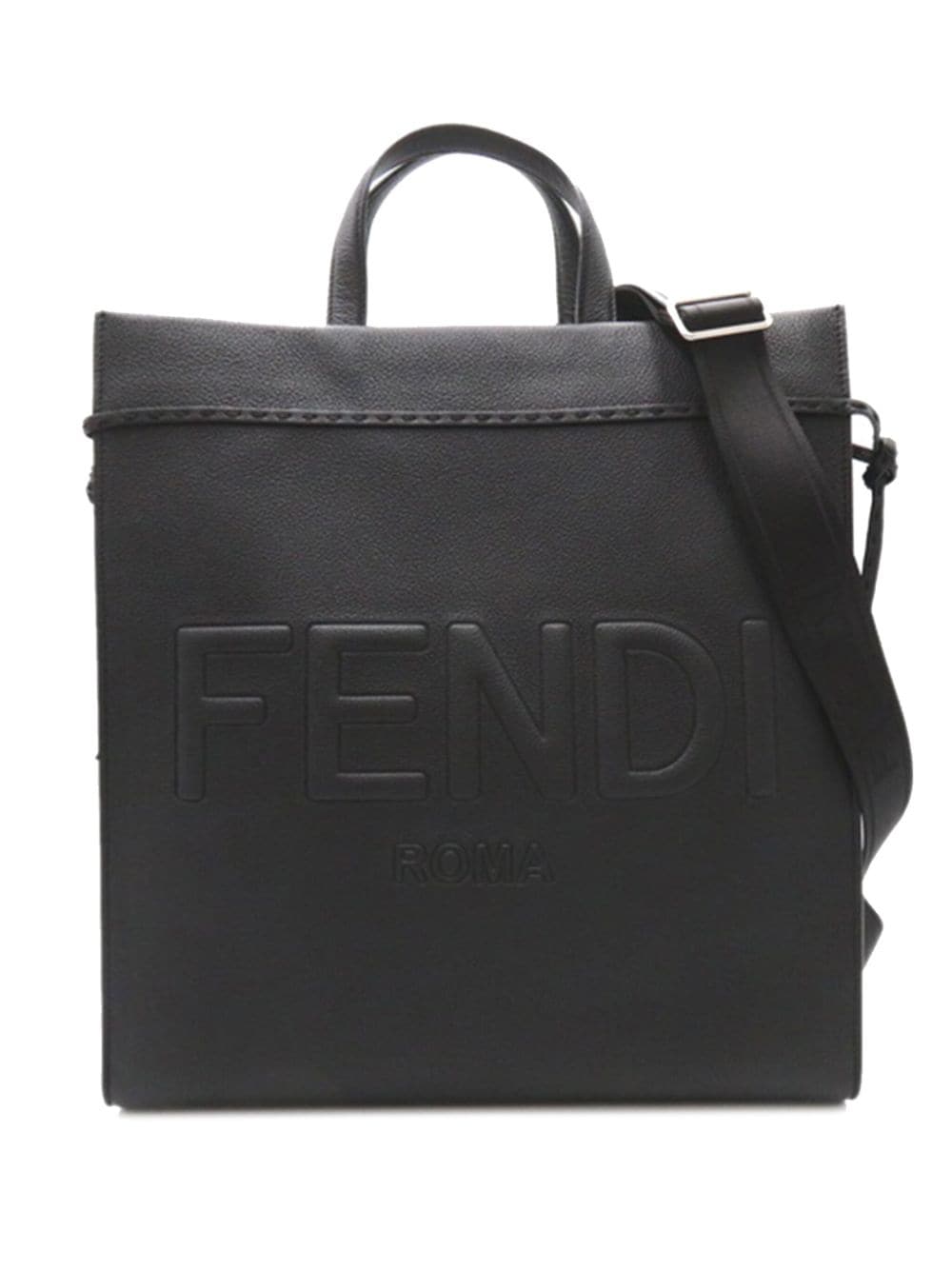 Fendi Pre-Owned 2010-2023 Medium Roma Go To Shopper satchel - Black von Fendi Pre-Owned