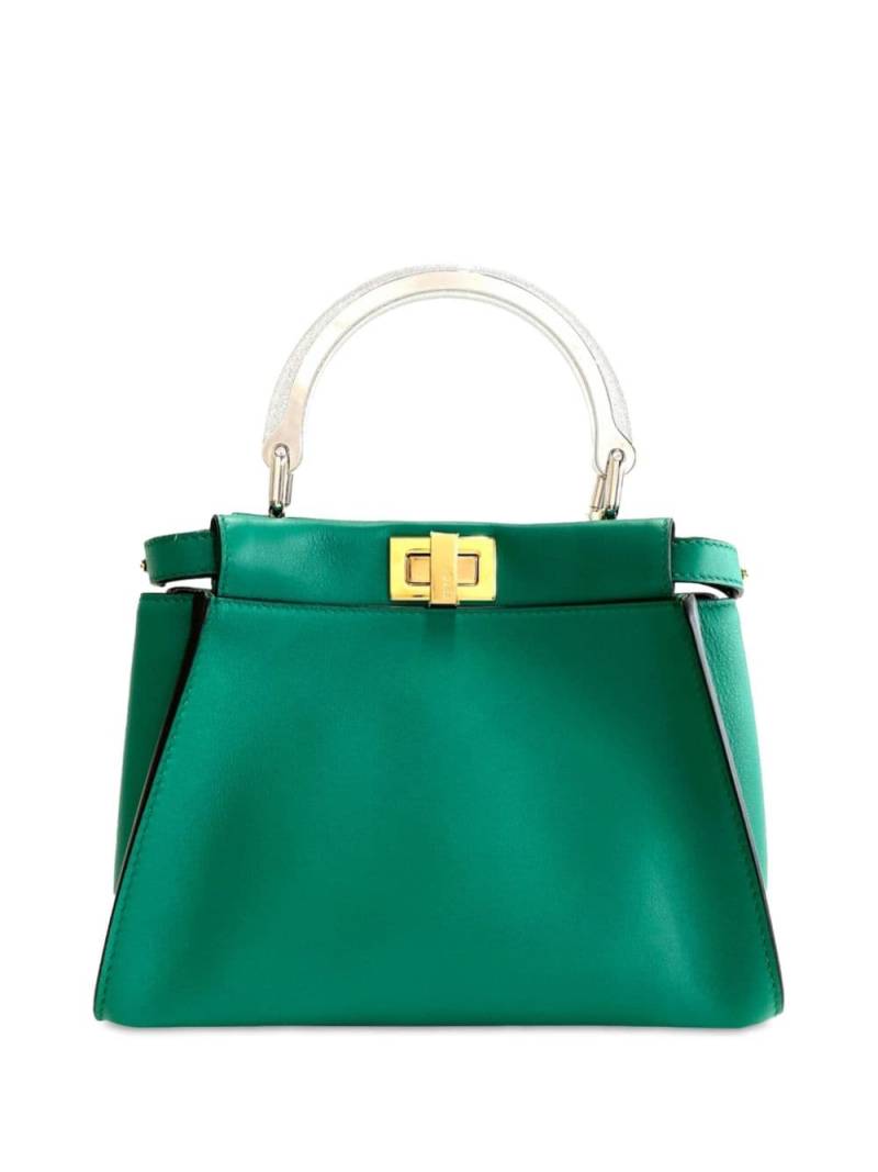 Fendi Pre-Owned 2010-2023 Mini Peekaboo Iconic satchel - Green von Fendi Pre-Owned