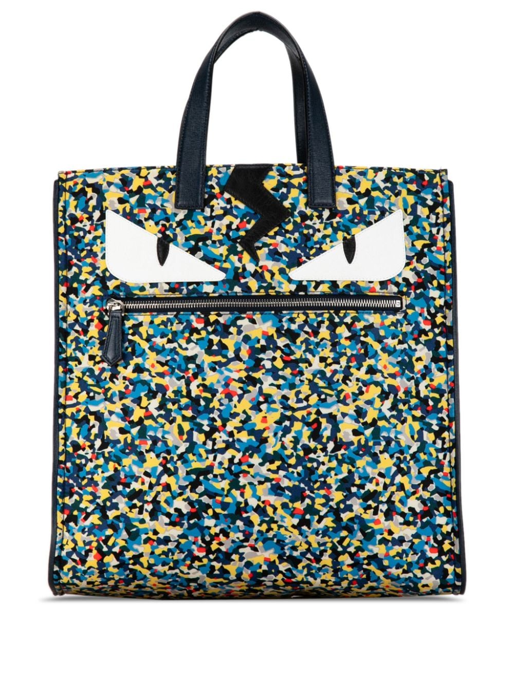 Fendi Pre-Owned 2010-2023 Monster Confetti tote bag - Blue von Fendi Pre-Owned