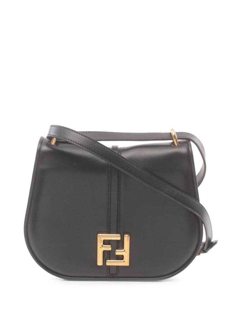 Fendi Pre-Owned 2010-present Medium Leather Come On crossbody bag - Black von Fendi Pre-Owned