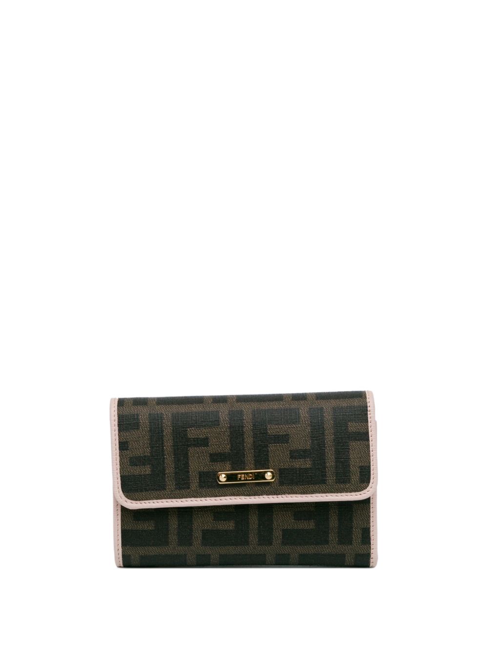 Fendi Pre-Owned 2010-present Zucca Coated Canvas Wallet small wallets - Brown von Fendi Pre-Owned