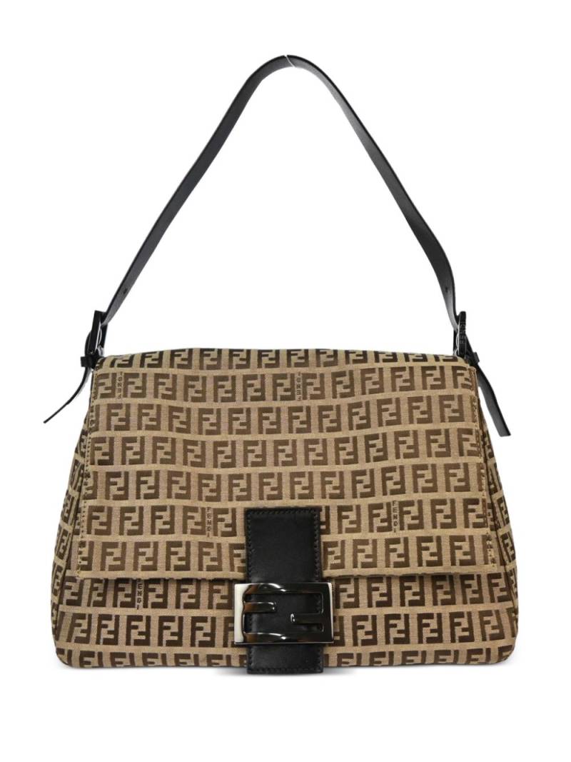 Fendi Pre-Owned 2010s Mamma Baguette shoulder bag - Neutrals von Fendi Pre-Owned