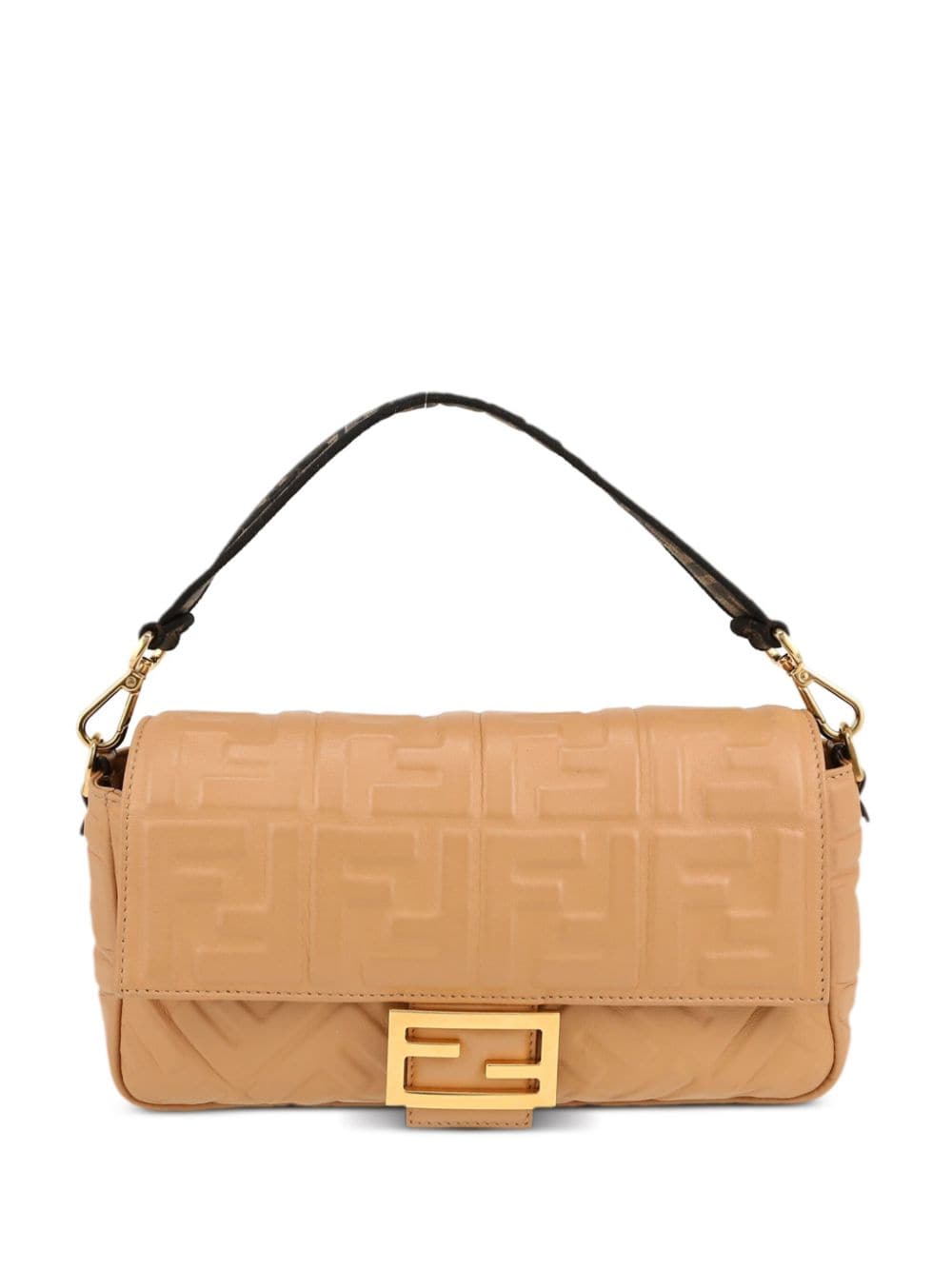 Fendi Pre-Owned 2020 Baguette leather two-way bag - Neutrals von Fendi Pre-Owned