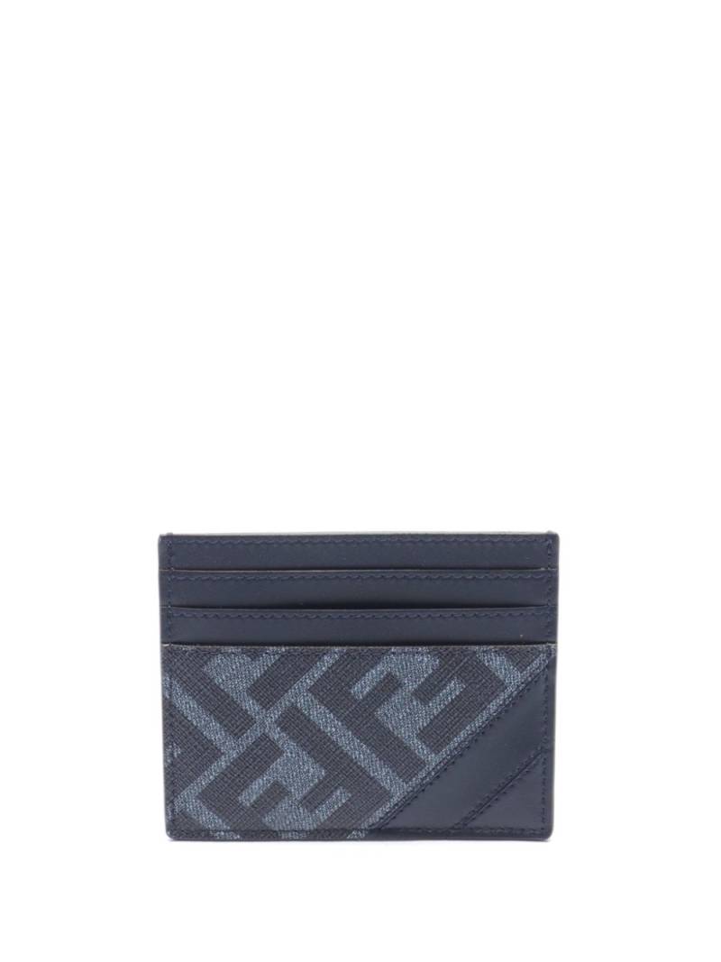 Fendi Pre-Owned 2020 Zucca card holder - Blue von Fendi Pre-Owned