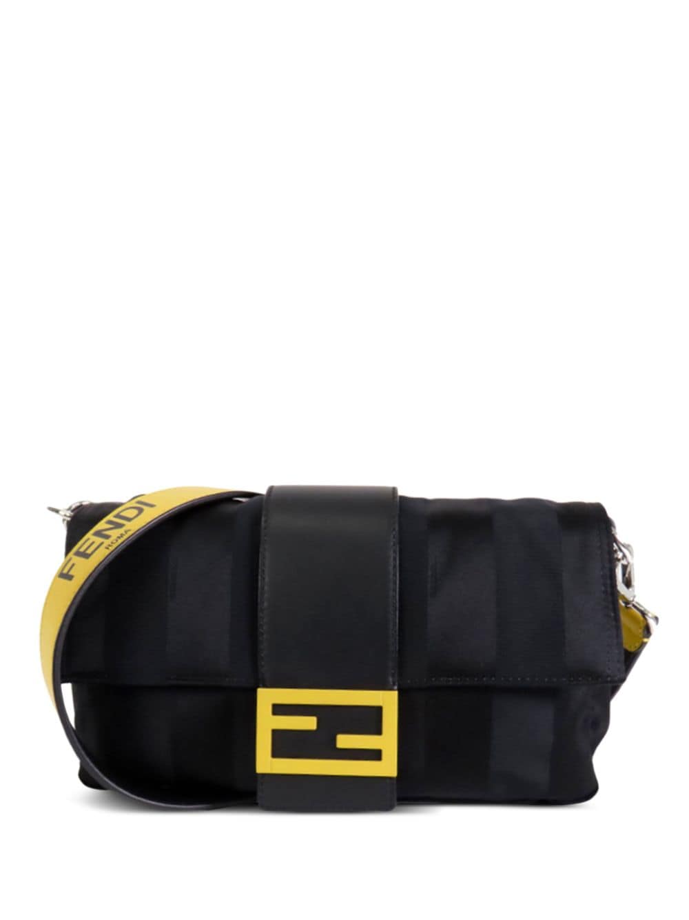 Fendi Pre-Owned 2021 pre-owned Convertible Baguette shoulder bag - Black von Fendi Pre-Owned