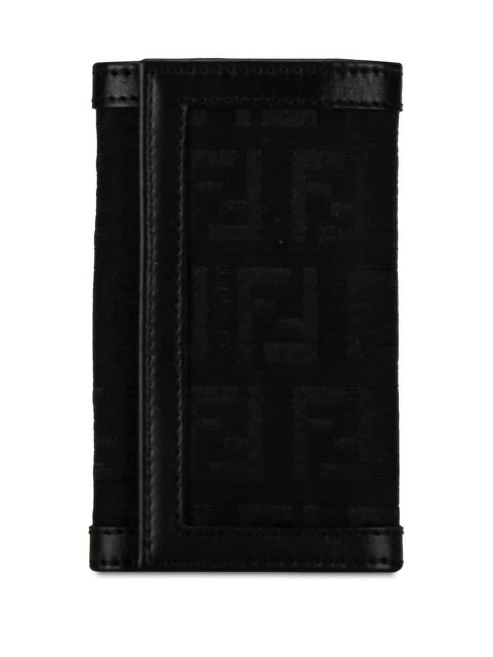 Fendi Pre-Owned 20th Century Zucca Canvas key holder - Black von Fendi Pre-Owned