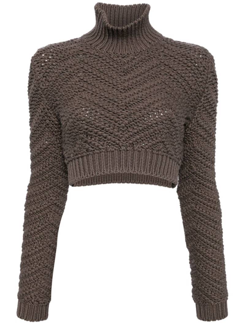 Fendi Pre-Owned FENDI Brown Knit von Fendi Pre-Owned