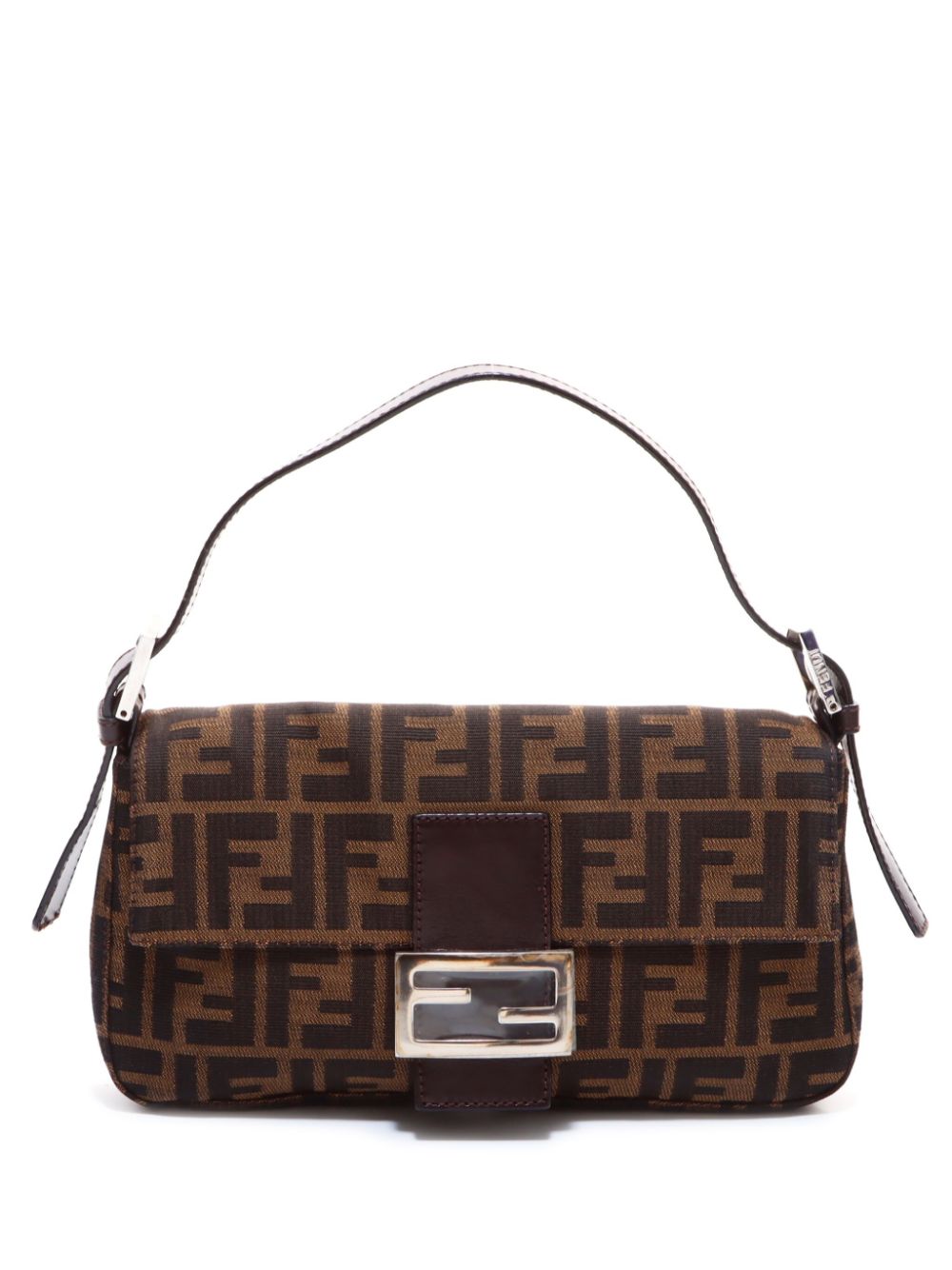 Fendi Pre-Owned Mamma Baguette Zucca shoulder bag - Brown von Fendi Pre-Owned