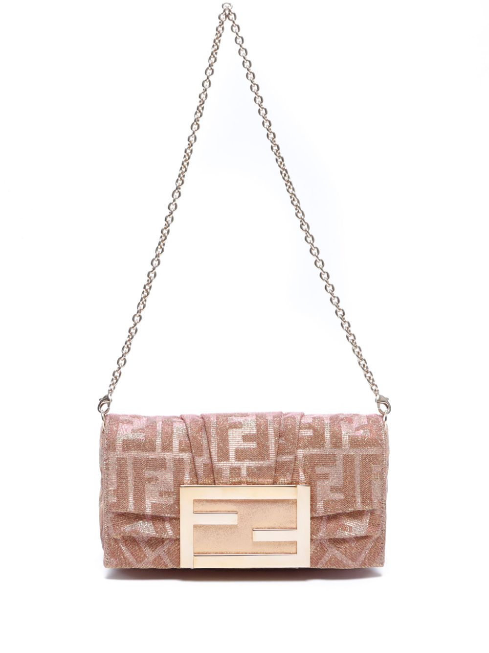 Fendi Pre-Owned Zucca shoulder bag - Pink von Fendi Pre-Owned