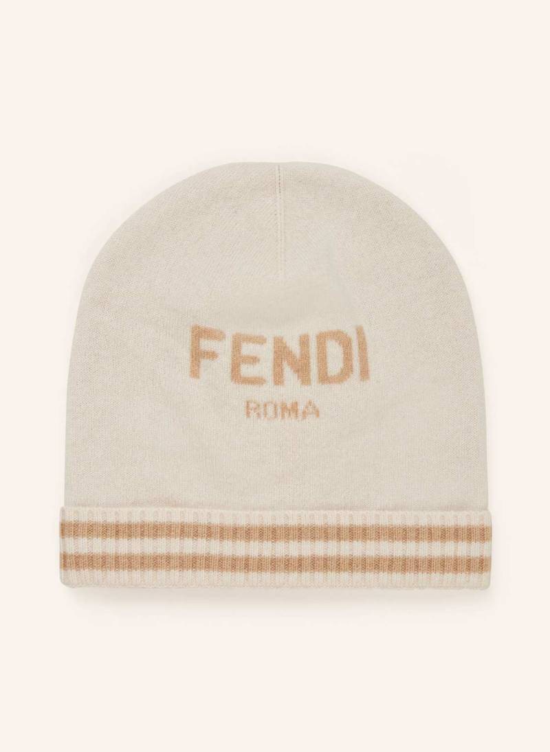 Fendi Cashmere-Mütze beige Fendi Cashmere-Mütze beige von Fendi