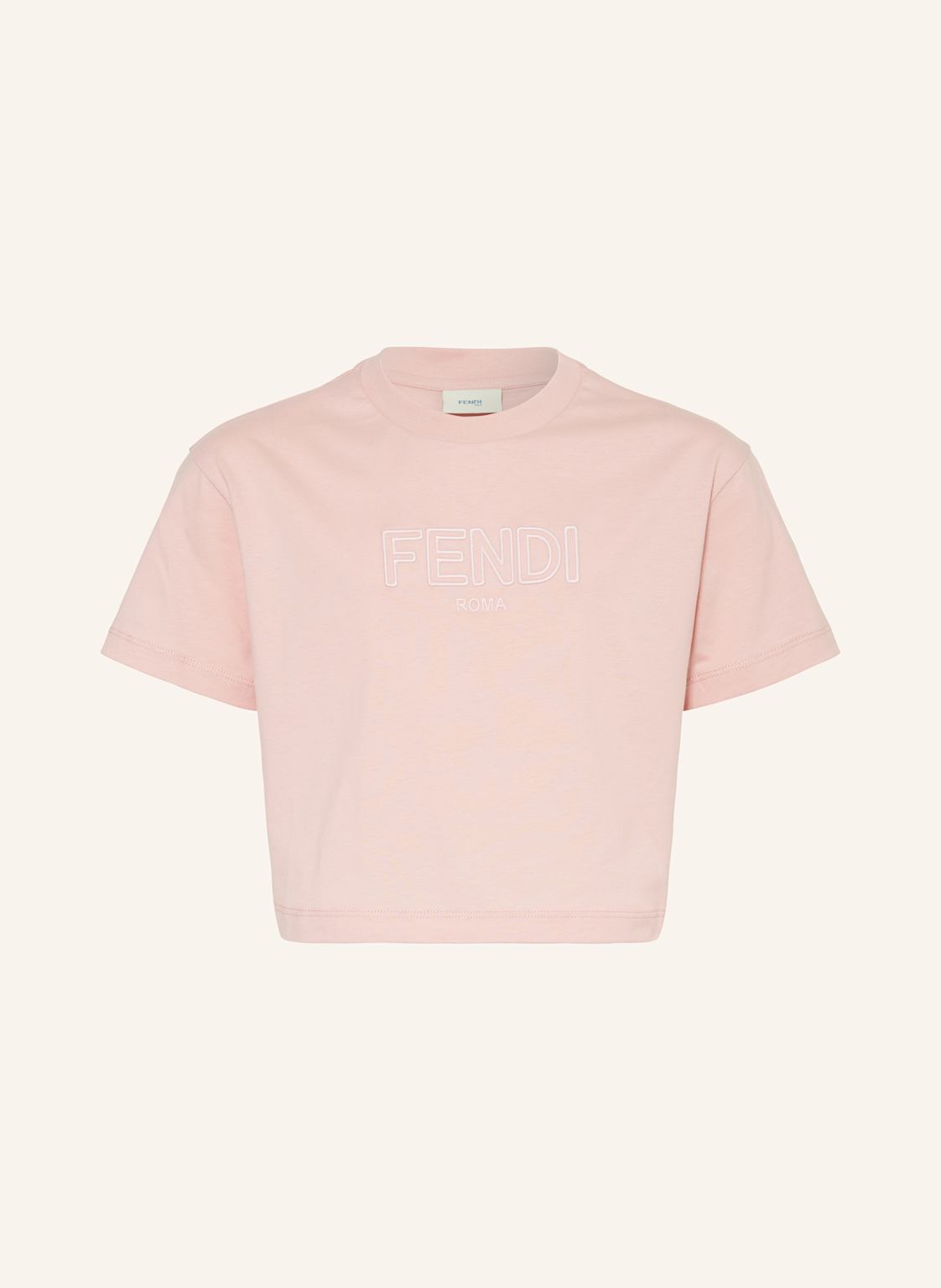 Fendi Cropped-Shirt rosa von Fendi