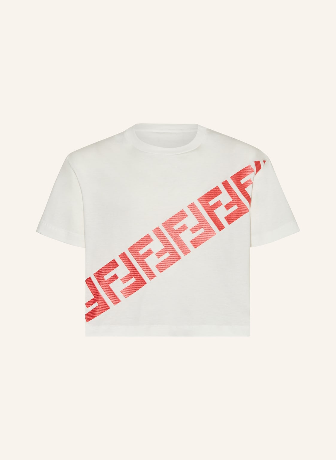 Fendi Cropped-Shirt weiss Fendi Cropped-Shirt weiss von Fendi