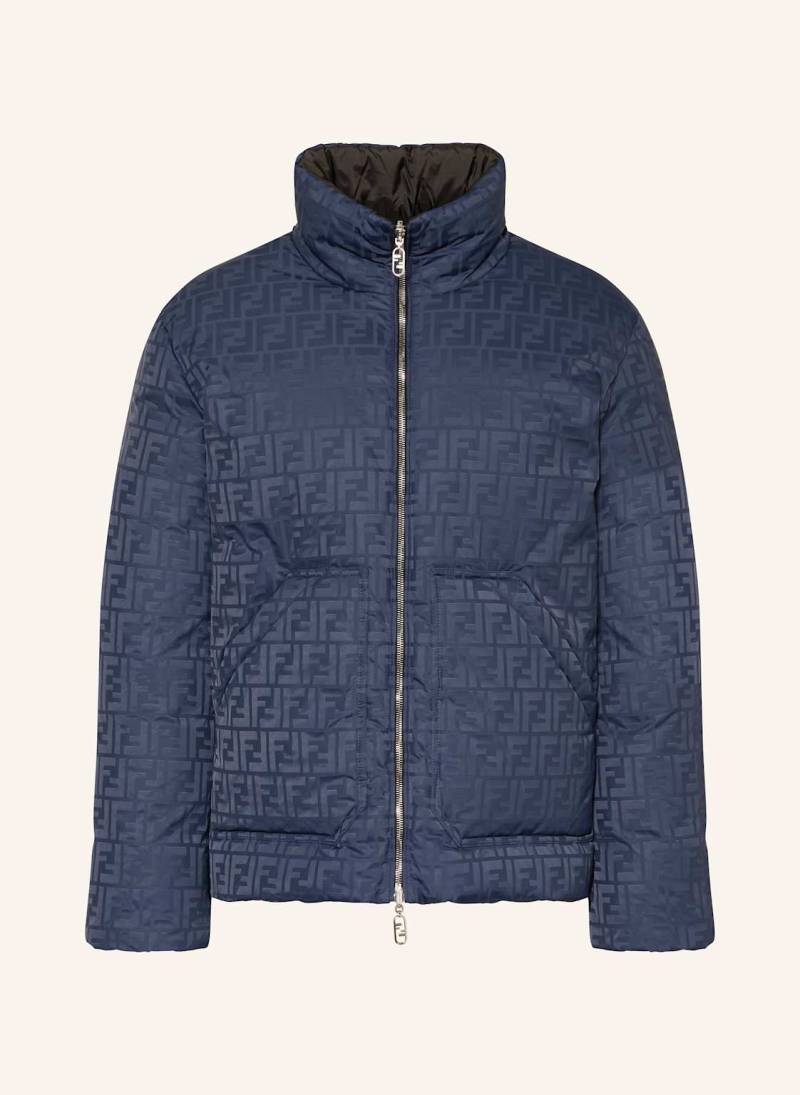 Fendi Daunenjacke Zum Wenden blau von Fendi