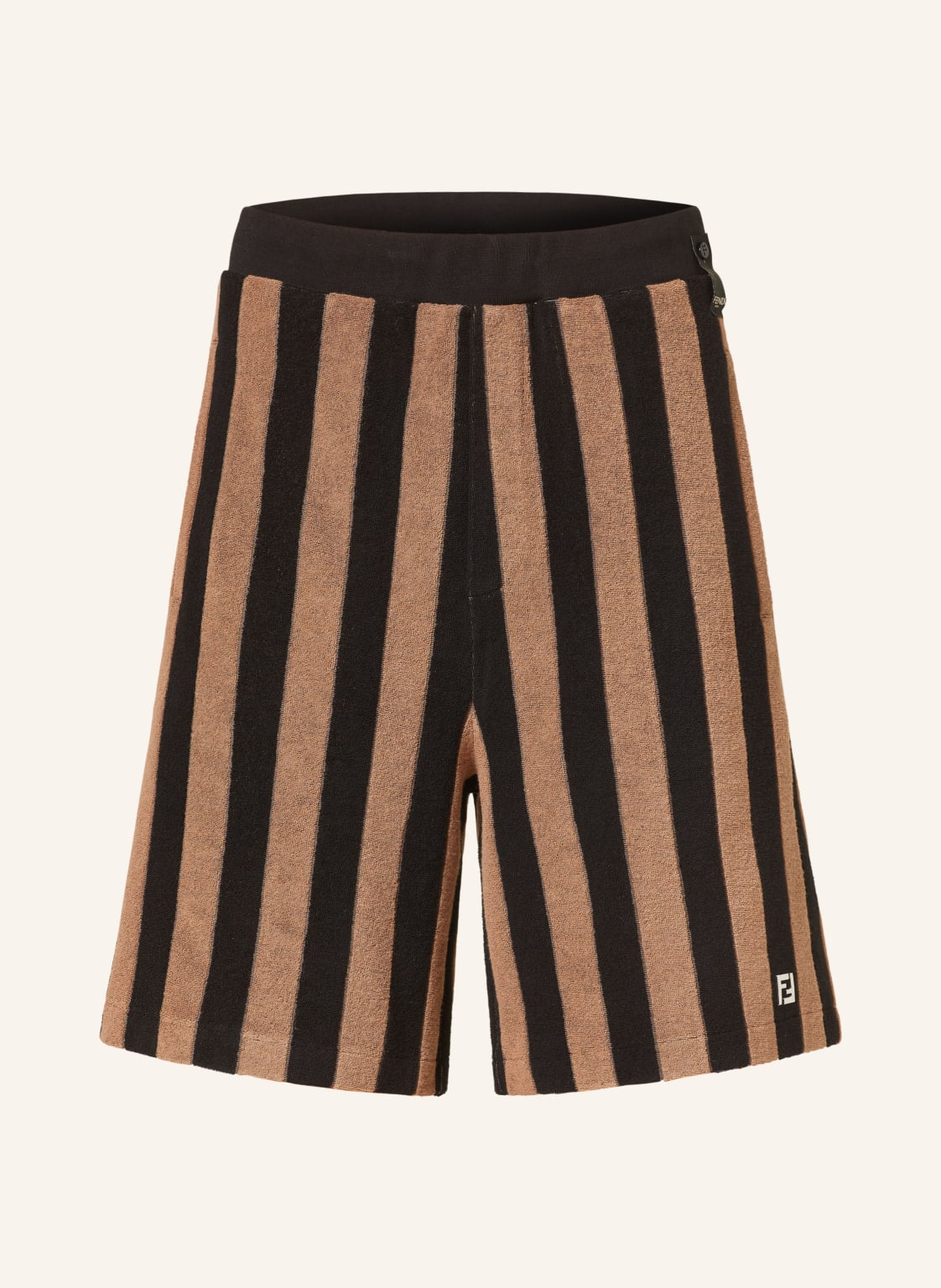 Fendi Frotteeshorts braun von Fendi