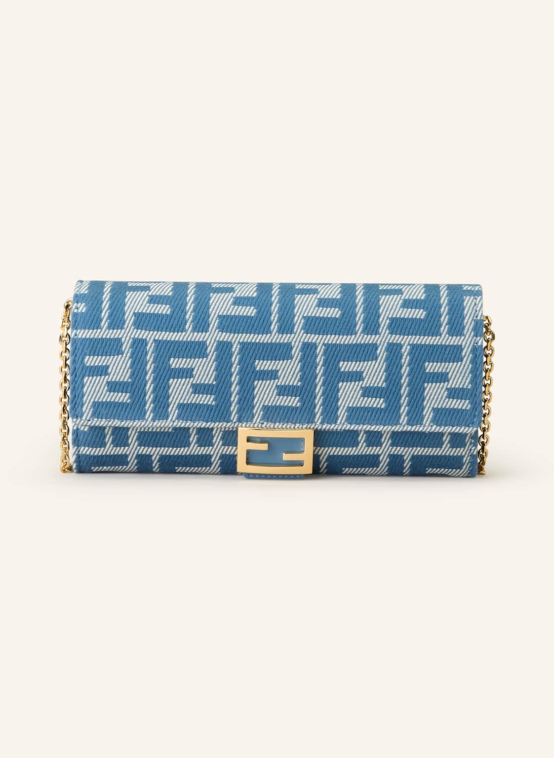 Fendi Geldbörse Baguette blau von Fendi