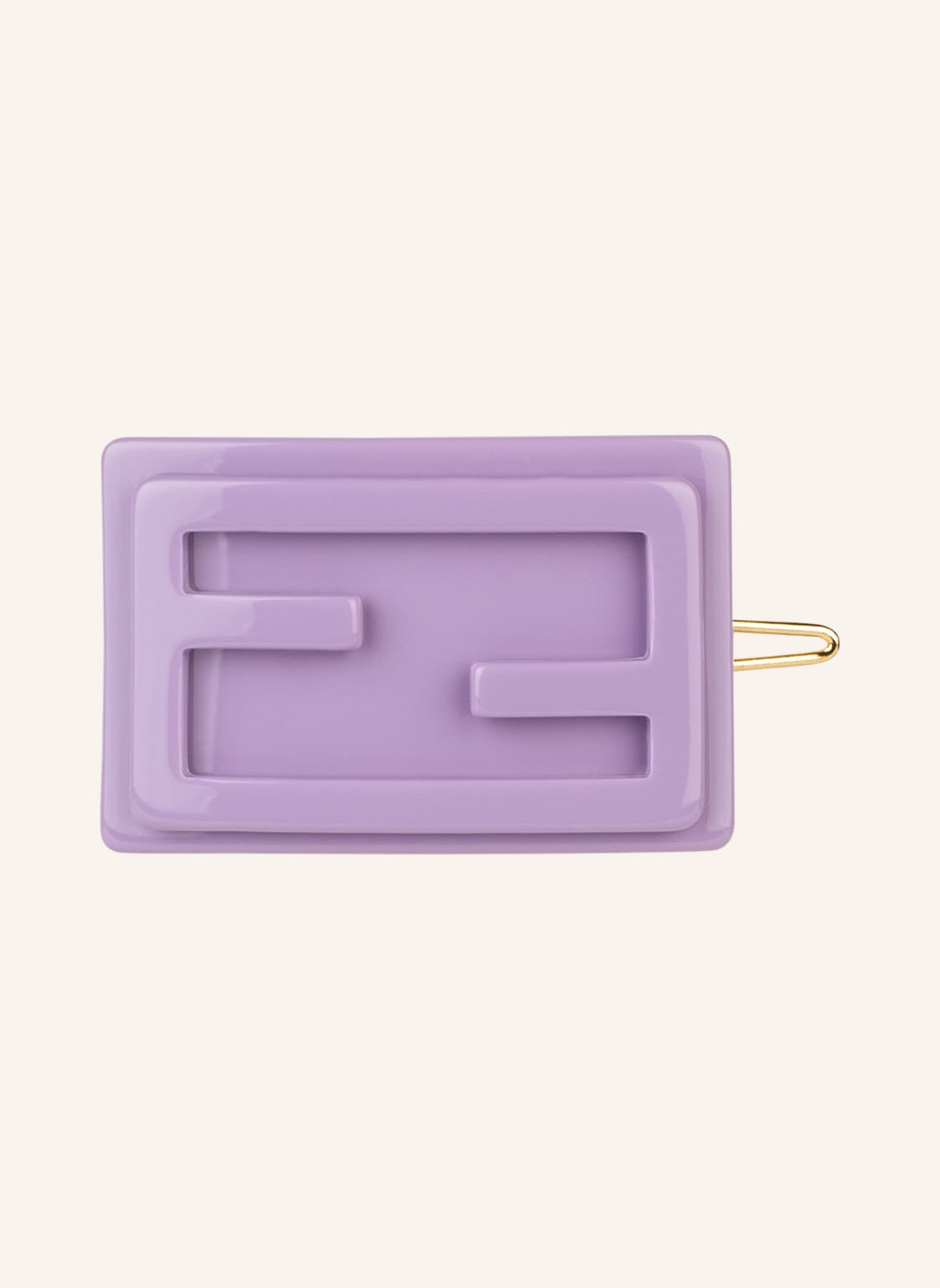 Fendi Haarspange pink von Fendi