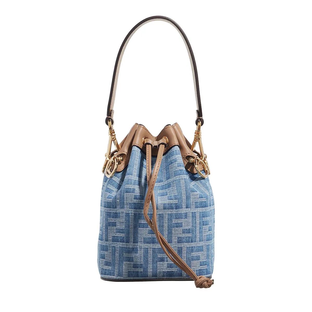 Fendi Handtasche - Bucket Bag Denim - Gr. unisize - in Blau - für Damen von Fendi