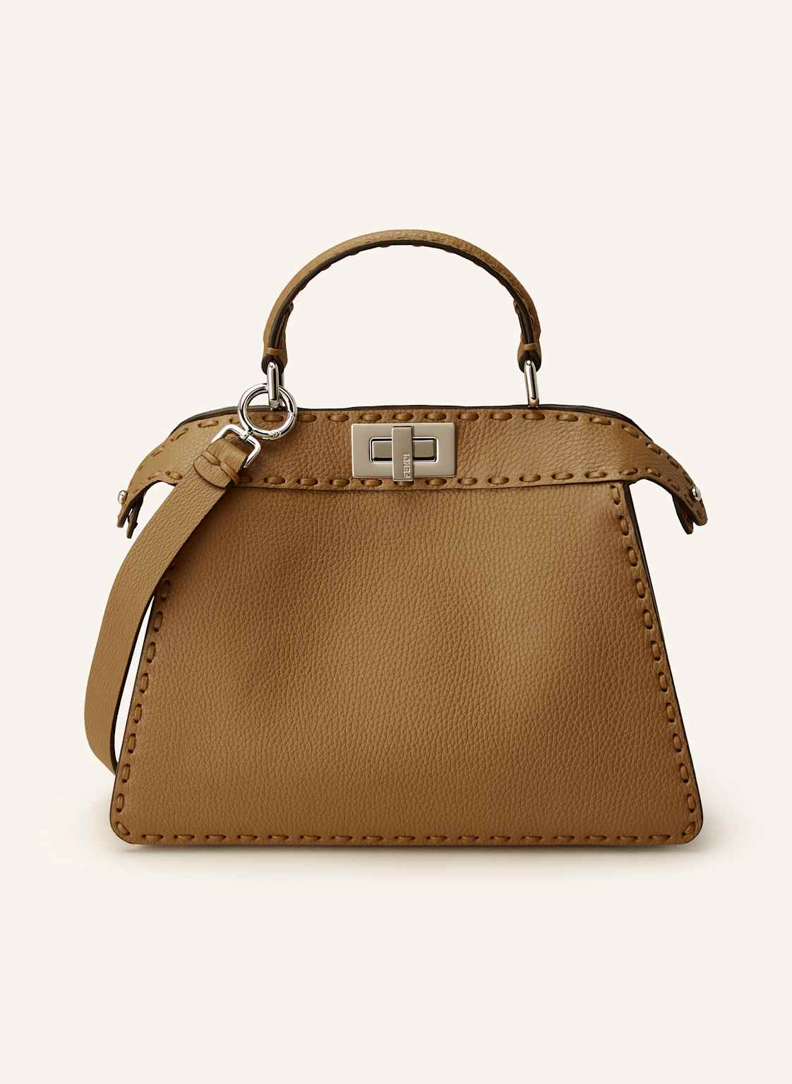 Fendi Handtasche Peekaboo Iseeu Small braun von Fendi