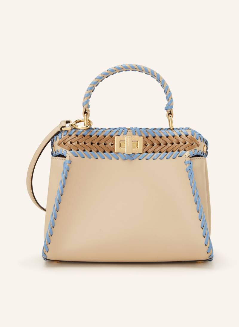 Fendi Handtasche Peekaboo Mini beige von Fendi