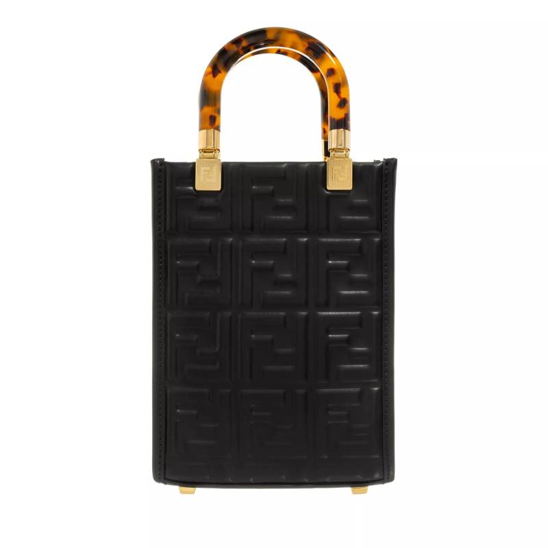 Fendi Handtasche - Sunshine Mini Shopping Bag - Gr. unisize - in Schwarz - für Damen von Fendi