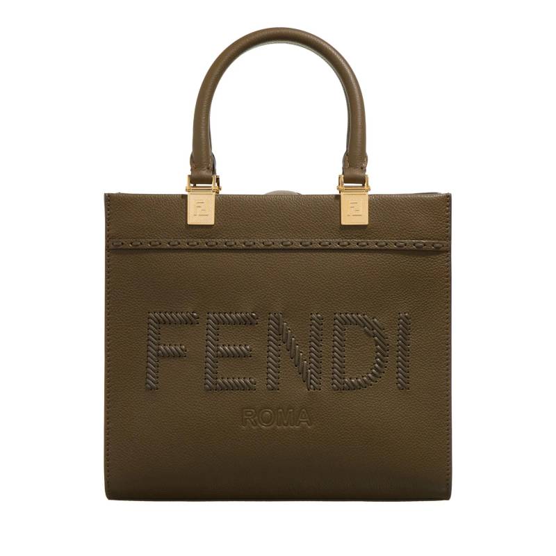 Fendi Henkeltasche - Sunshine Santa Bag - Gr. unisize - in Braun - für Damen von Fendi