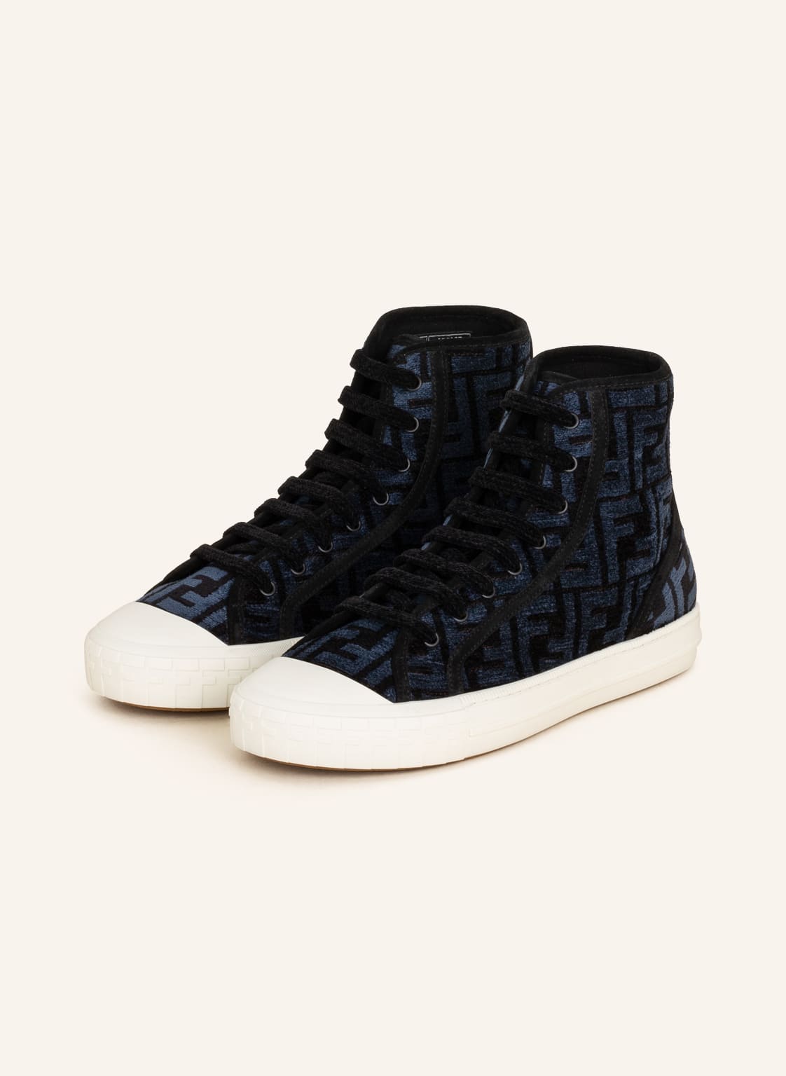 Fendi Hightop-Sneaker schwarz von Fendi