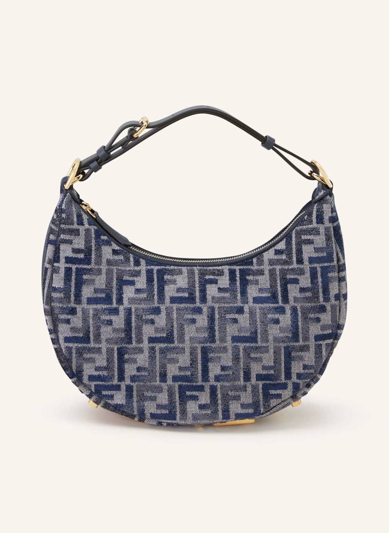 Fendi Hobo-Bag Fendigraphy Small blau von Fendi