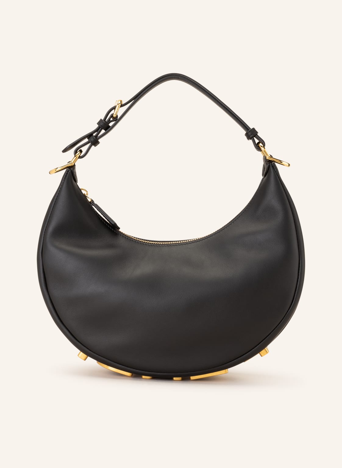 Fendi Hobo-Bag Fendigraphy schwarz Fendi Hobo-Bag Fendigraphy schwarz von Fendi