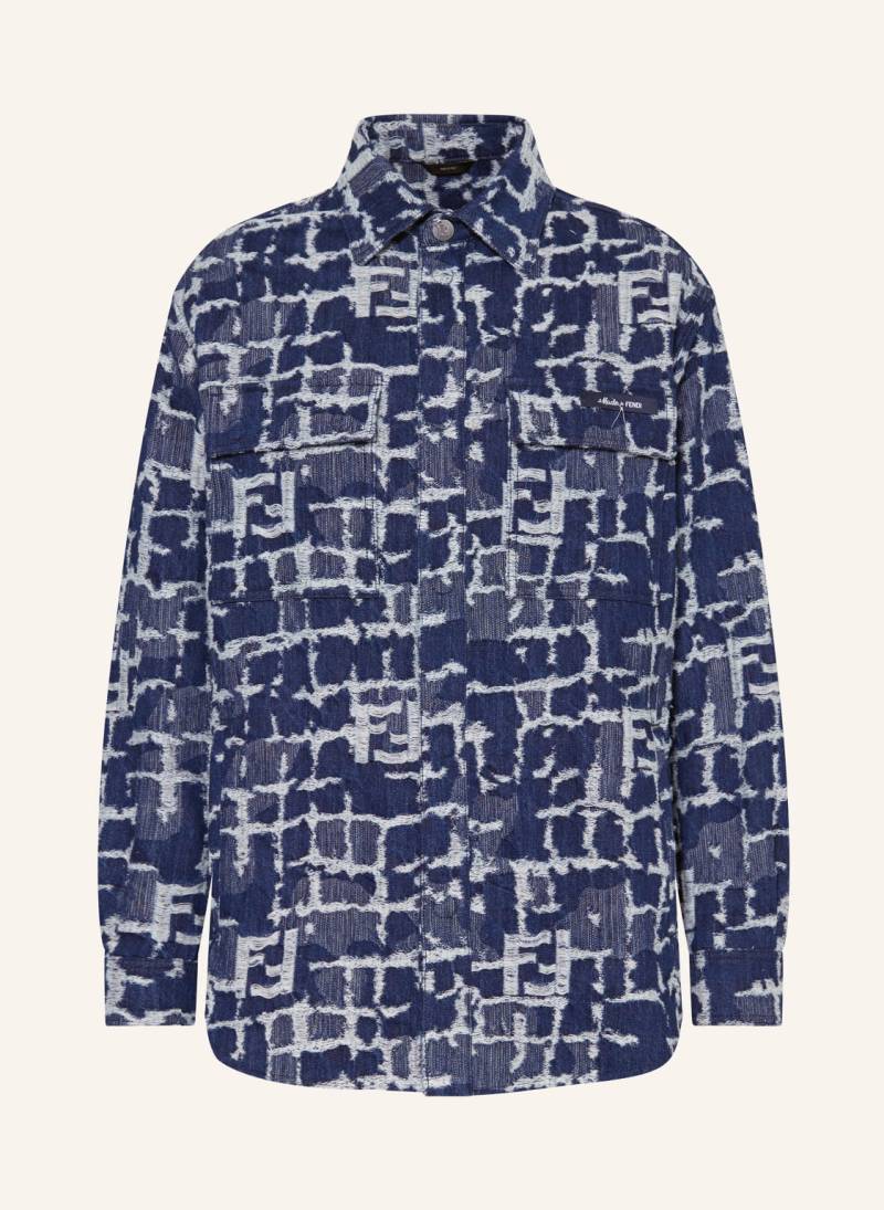 Fendi Jeans-Overjacket blau Fendi Jeans-Overjacket blau von Fendi