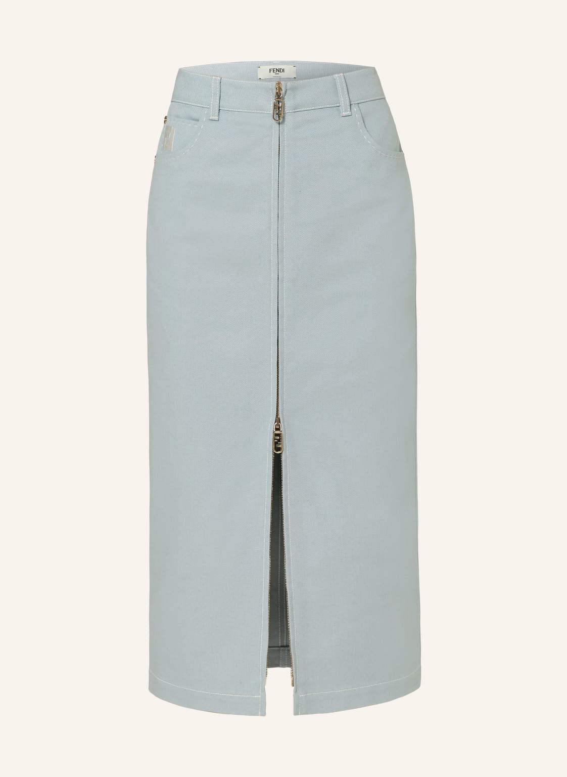 Fendi Jeansrock blau von Fendi