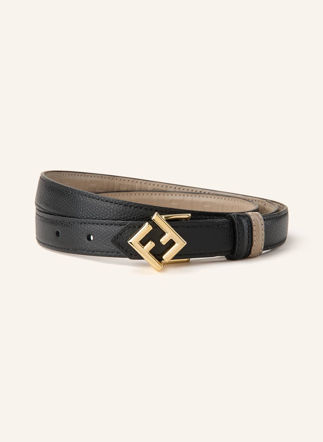 Fendi Ledergürtel Zum Wenden schwarz Fendi Ledergürtel Zum Wenden schwarz von Fendi