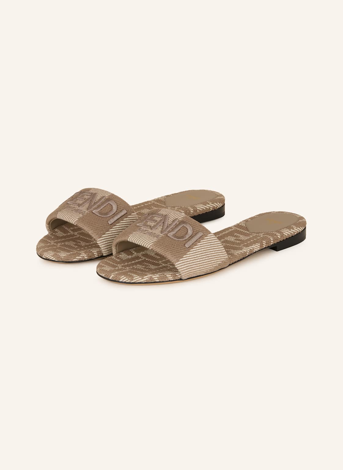Fendi Pantoletten beige Fendi Pantoletten beige von Fendi