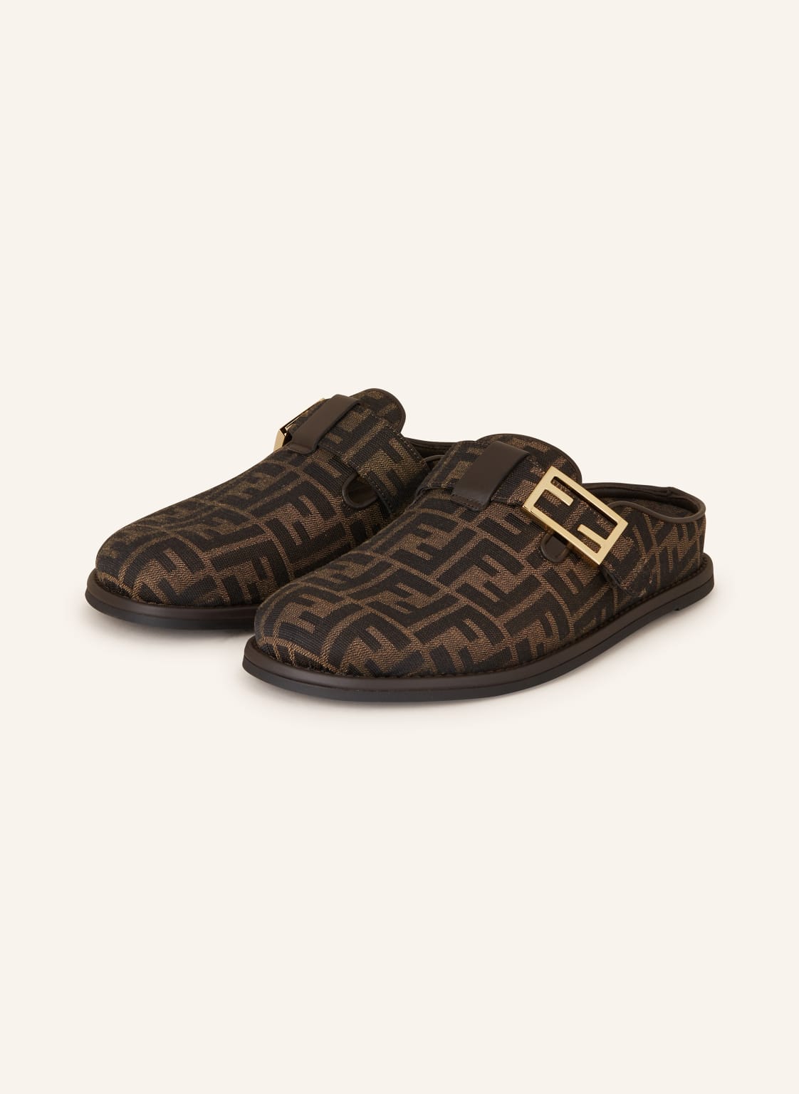 Fendi Pantoletten braun Fendi Pantoletten braun von Fendi