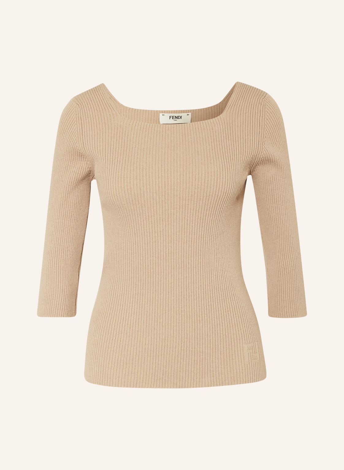 Fendi Pullover Mit 3/4-Arm beige Fendi Pullover Mit 3/4-Arm beige von Fendi