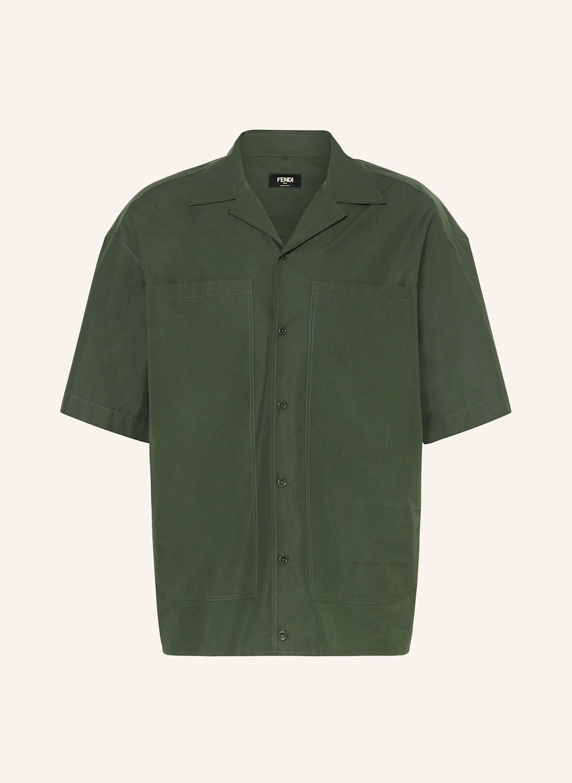 Fendi Resorthemd Comfort Fit gruen Fendi Resorthemd Comfort Fit gruen von Fendi
