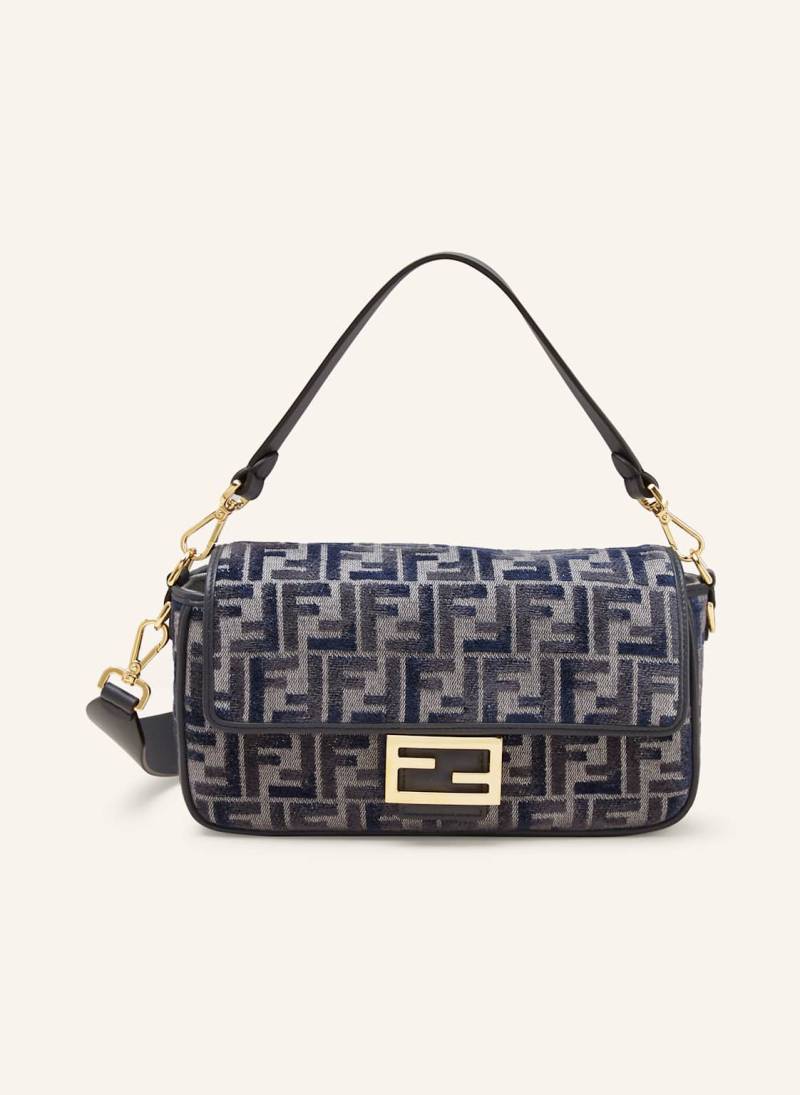 Fendi Schultertasche Baguette blau von Fendi