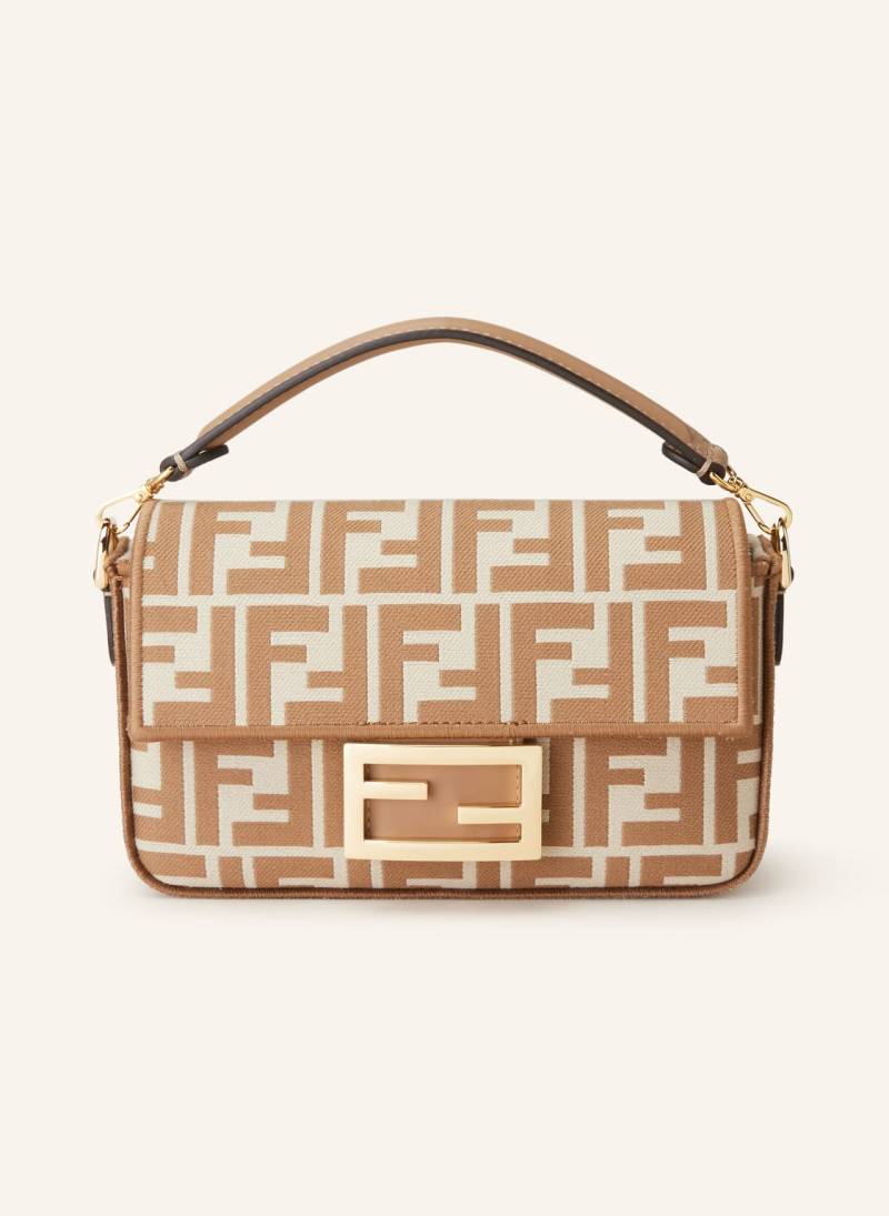 Fendi Schultertasche Mini beige von Fendi