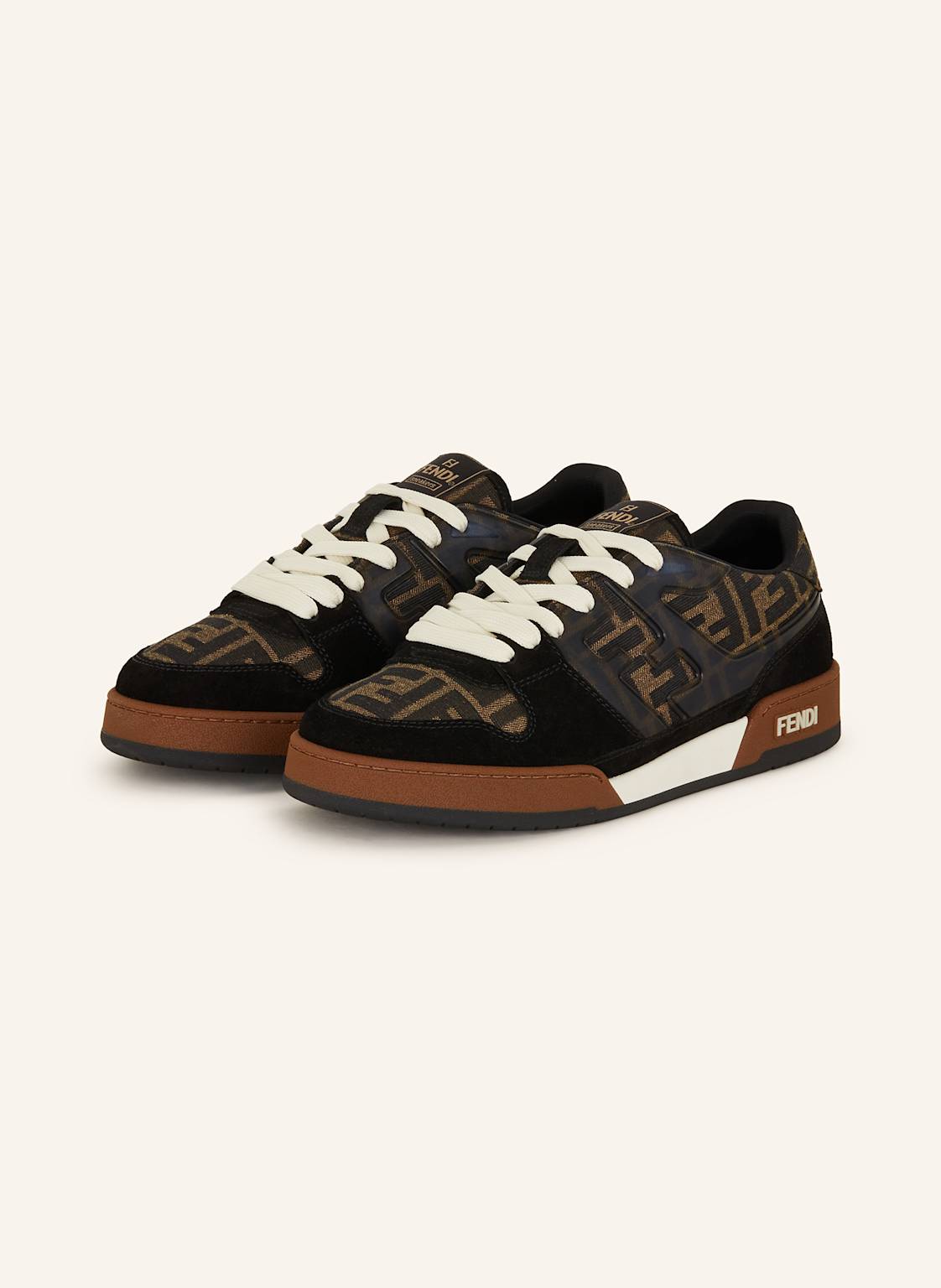 Fendi Sneaker Match braun von Fendi