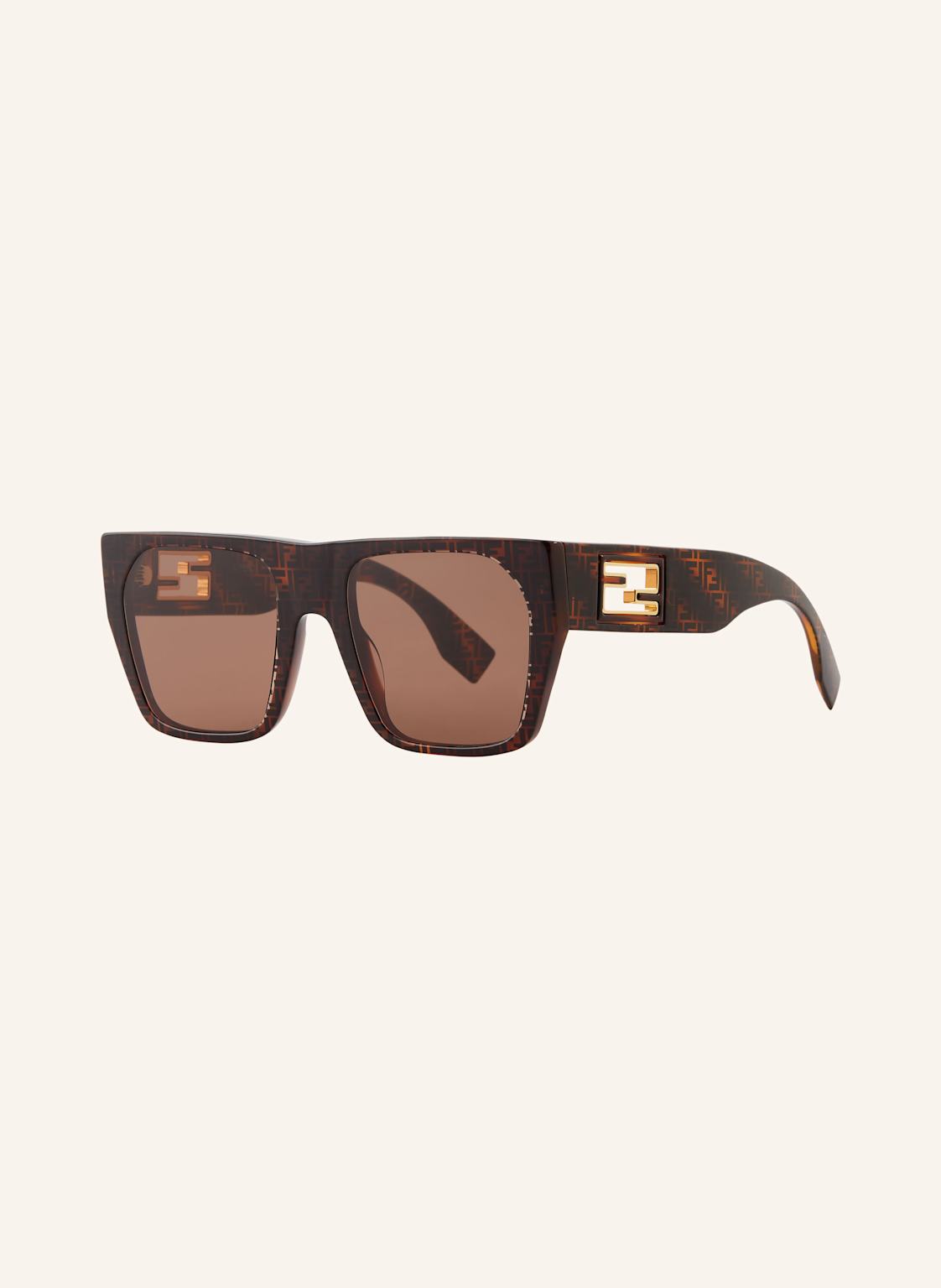 Fendi Sonnenbrille fe40124i braun von Fendi