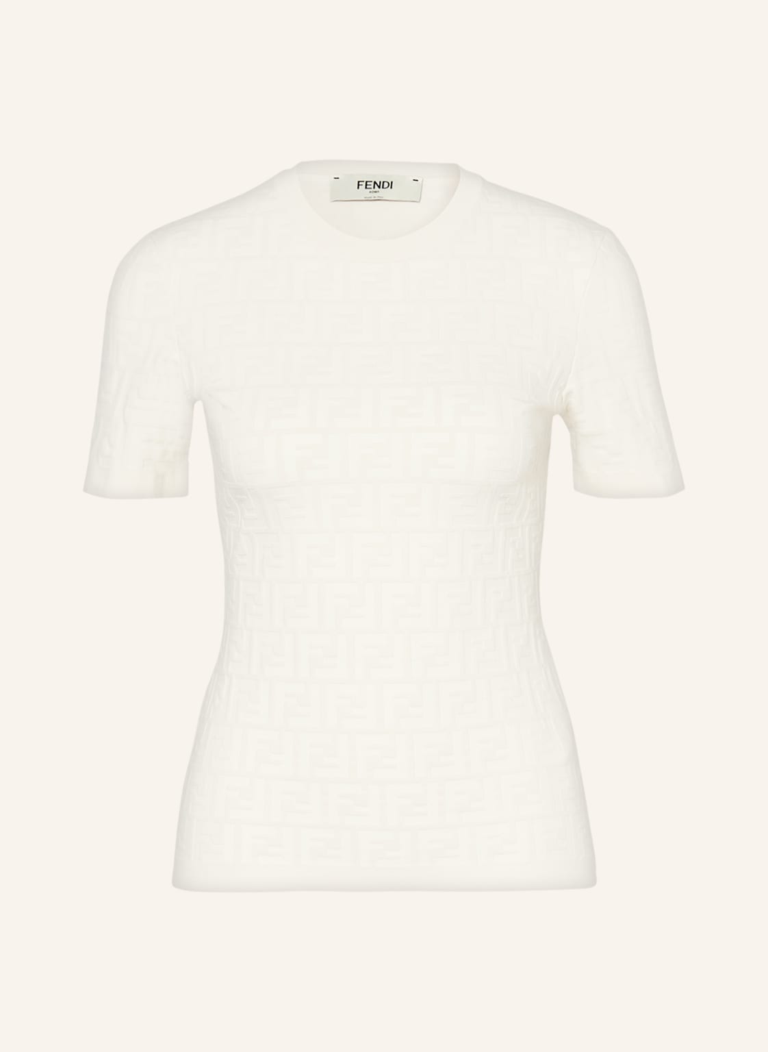 Fendi Strickshirt weiss von Fendi