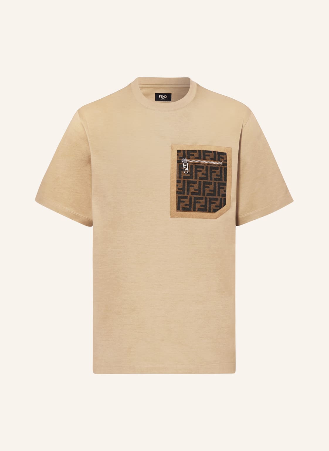 Fendi T-Shirt beige von Fendi