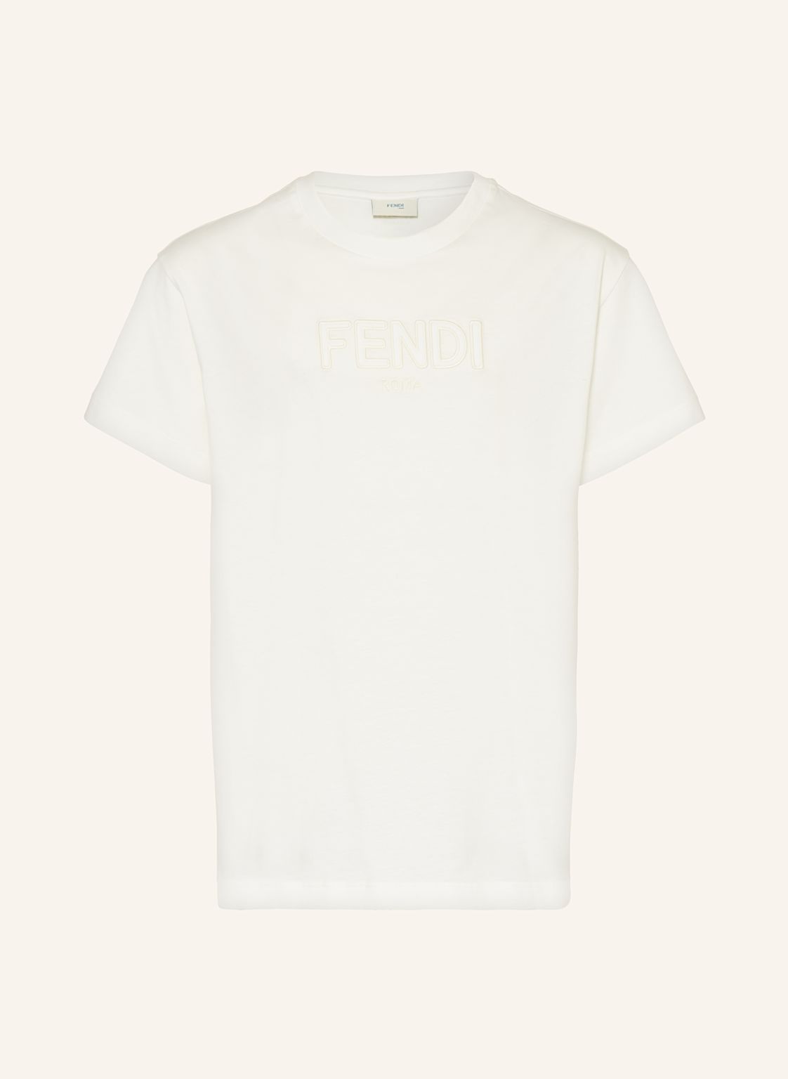 Fendi T-Shirt weiss von Fendi