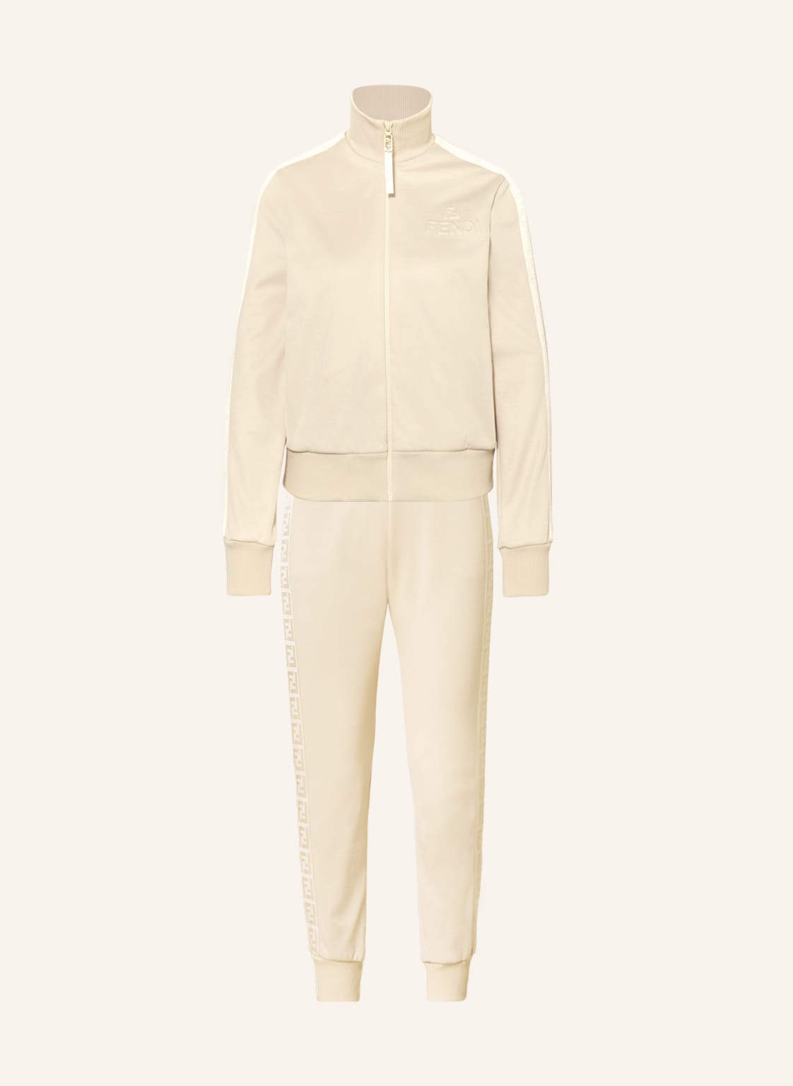 Fendi Trainingsanzug Mit Galonstreifen beige Fendi Trainingsanzug Mit Galonstreifen beige von Fendi