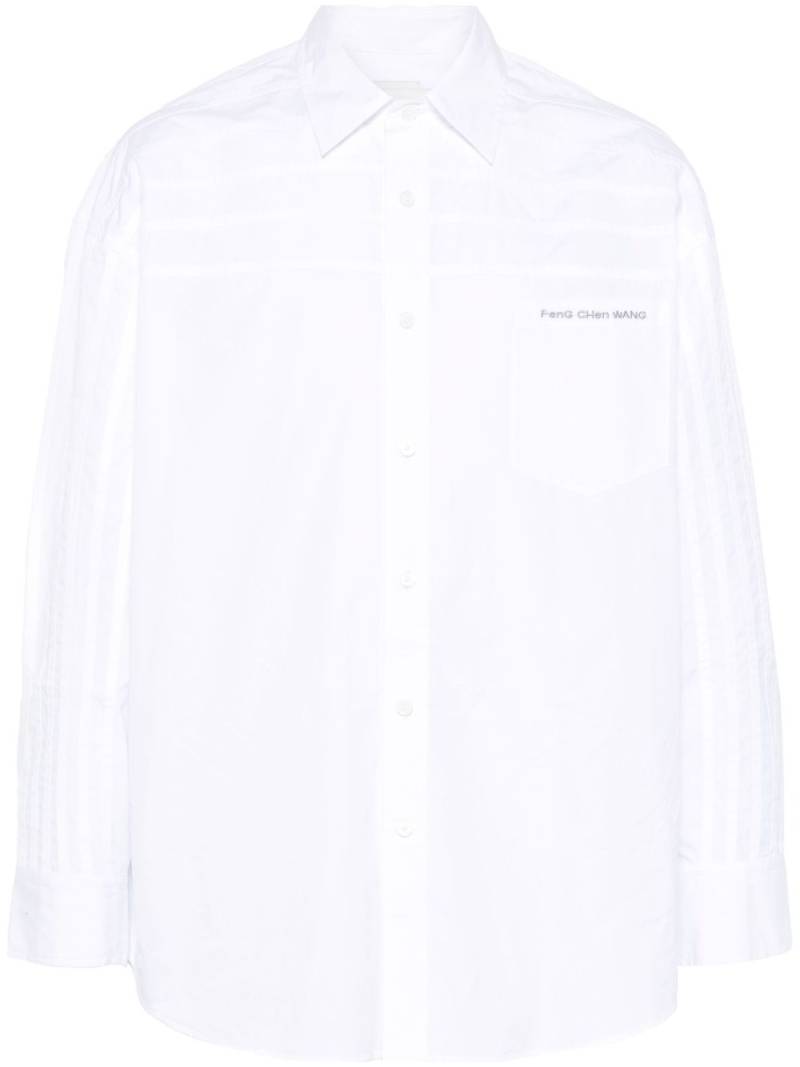 Feng Chen Wang seam-detail shirt - White von Feng Chen Wang