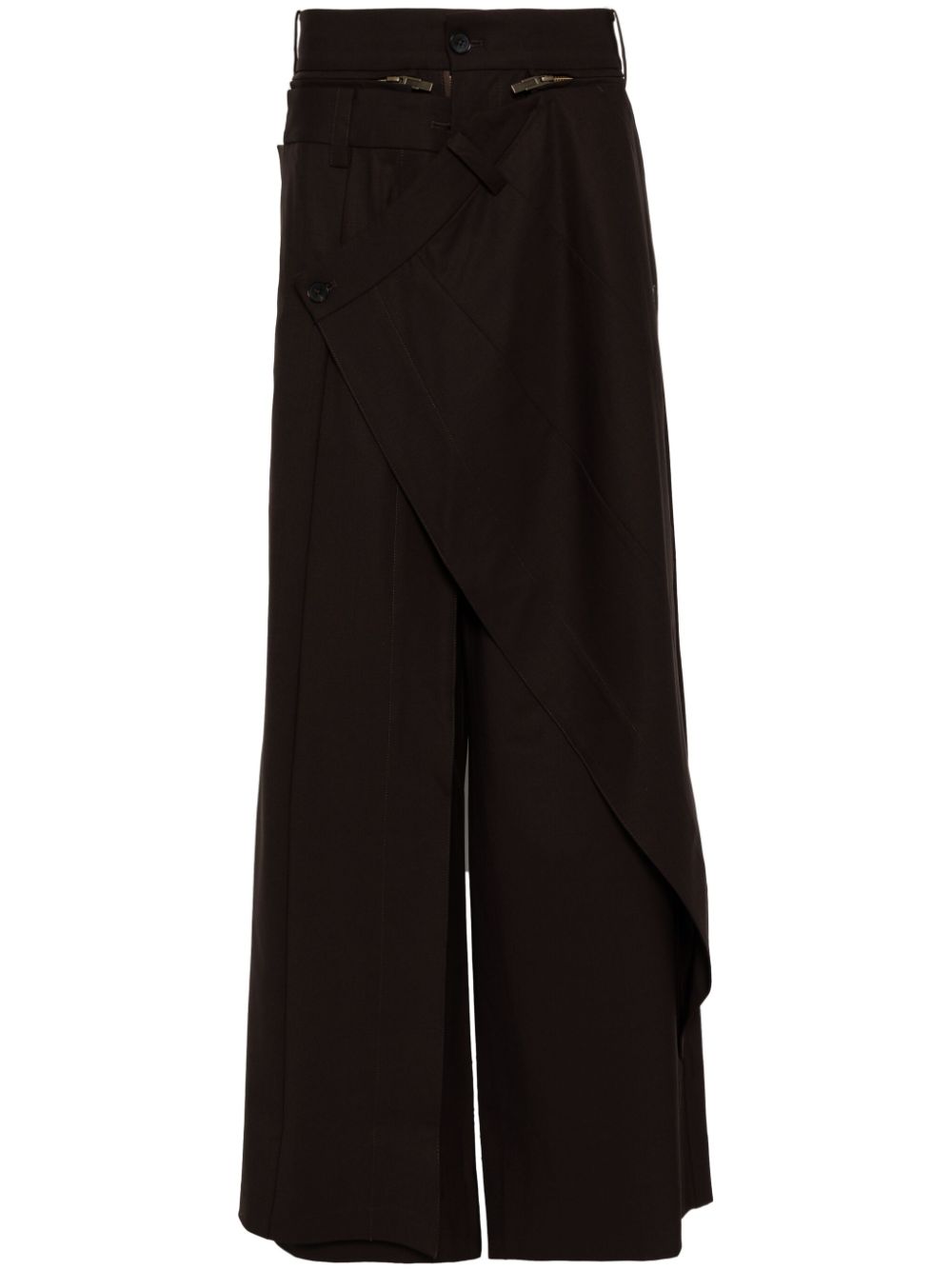 Feng Chen Wang skirt trouser - Brown von Feng Chen Wang