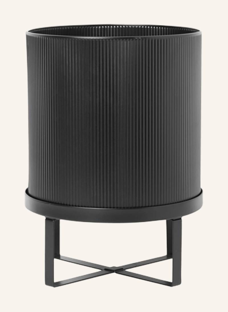 Ferm Living Blumentopf Bau Large schwarz von Ferm LIVING