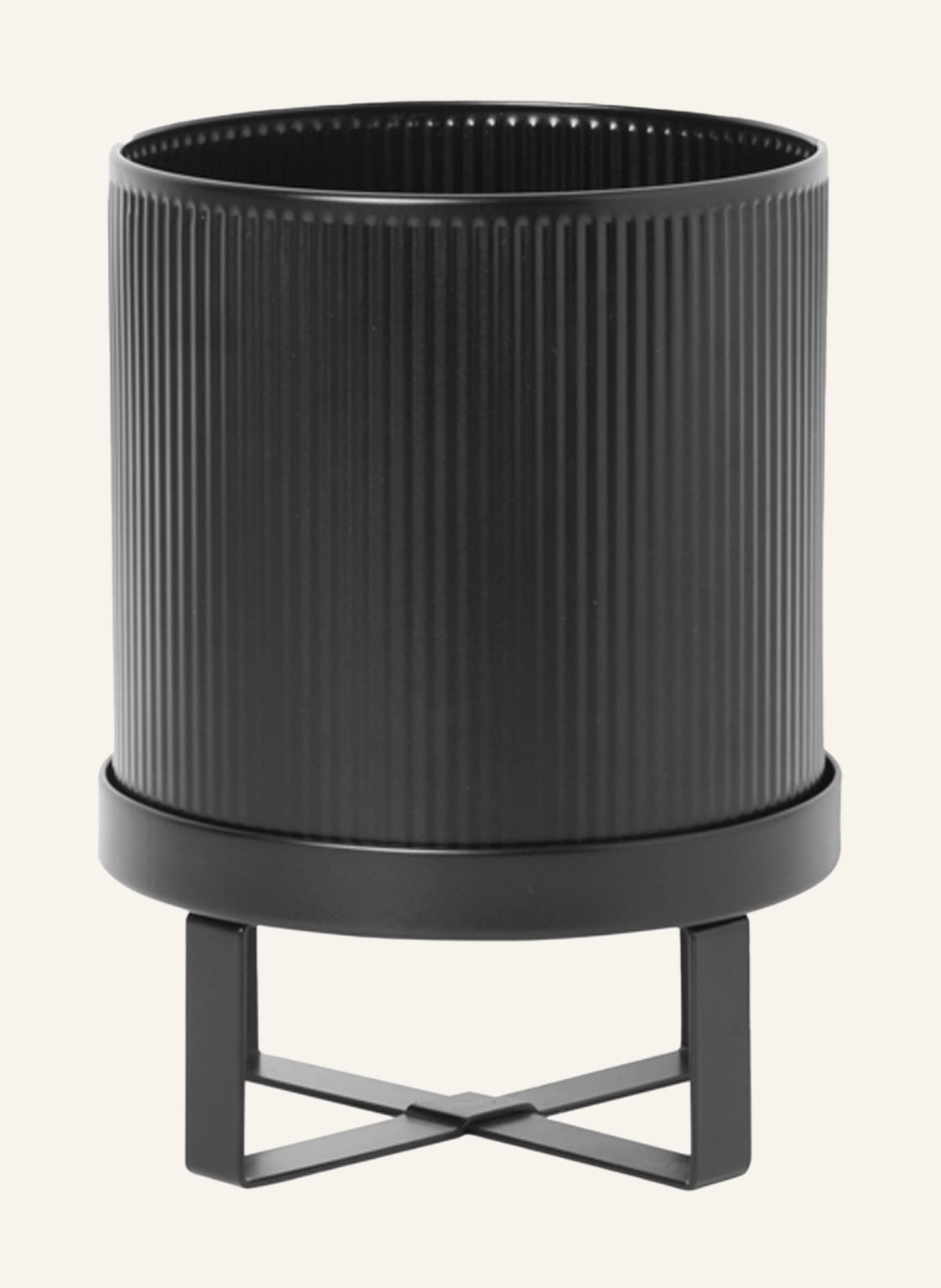 Ferm Living Blumentopf Bau Small schwarz Ferm Living Blumentopf Bau Small schwarz von Ferm LIVING