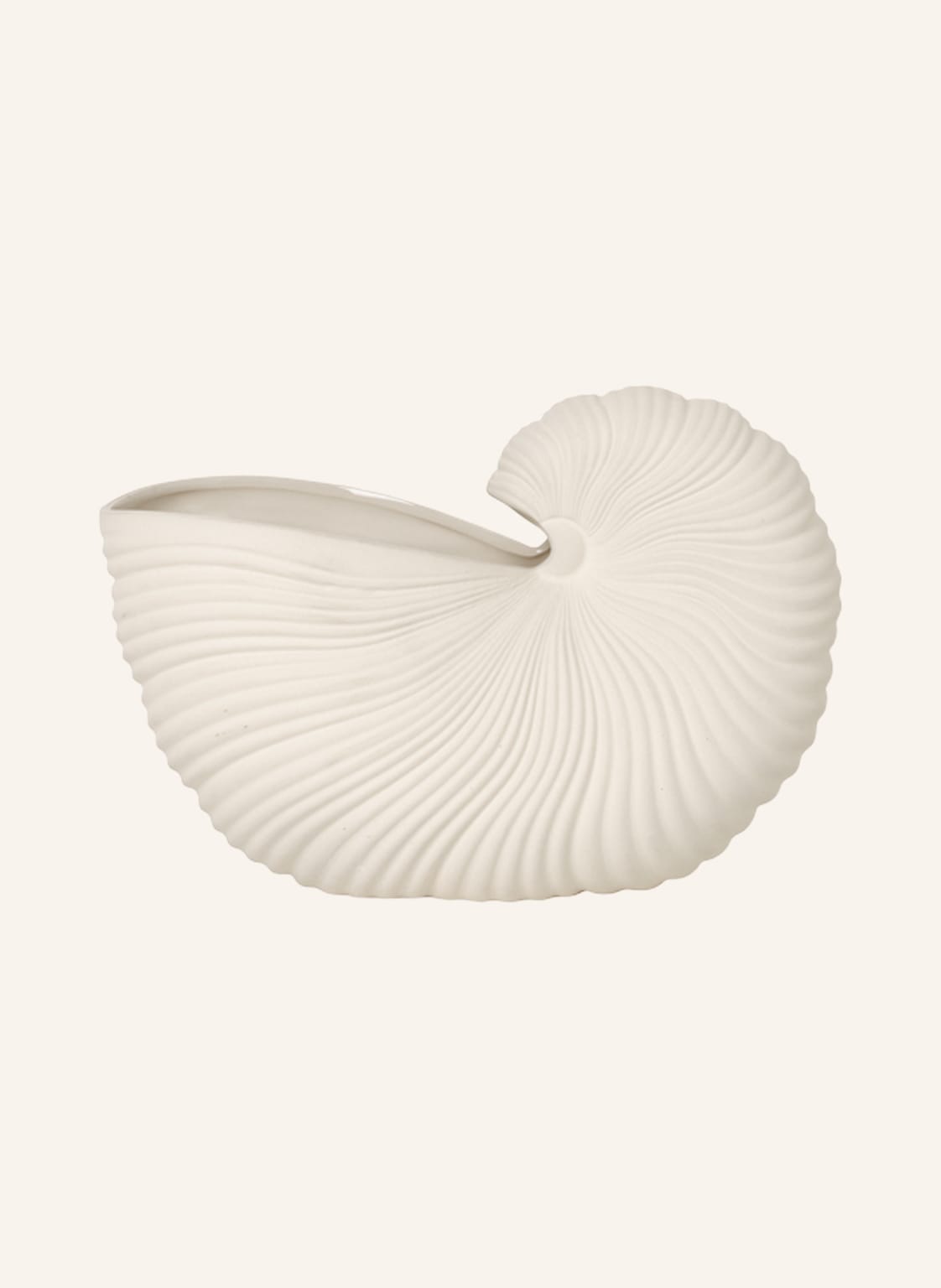 Ferm Living Blumentopf Shell weiss Ferm Living Blumentopf Shell weiss von Ferm LIVING
