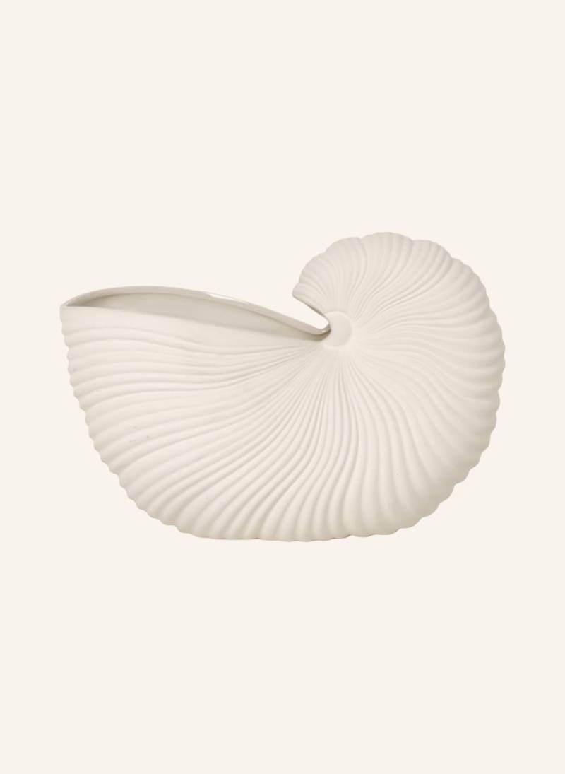 Ferm Living Blumentopf Shell weiss von Ferm LIVING