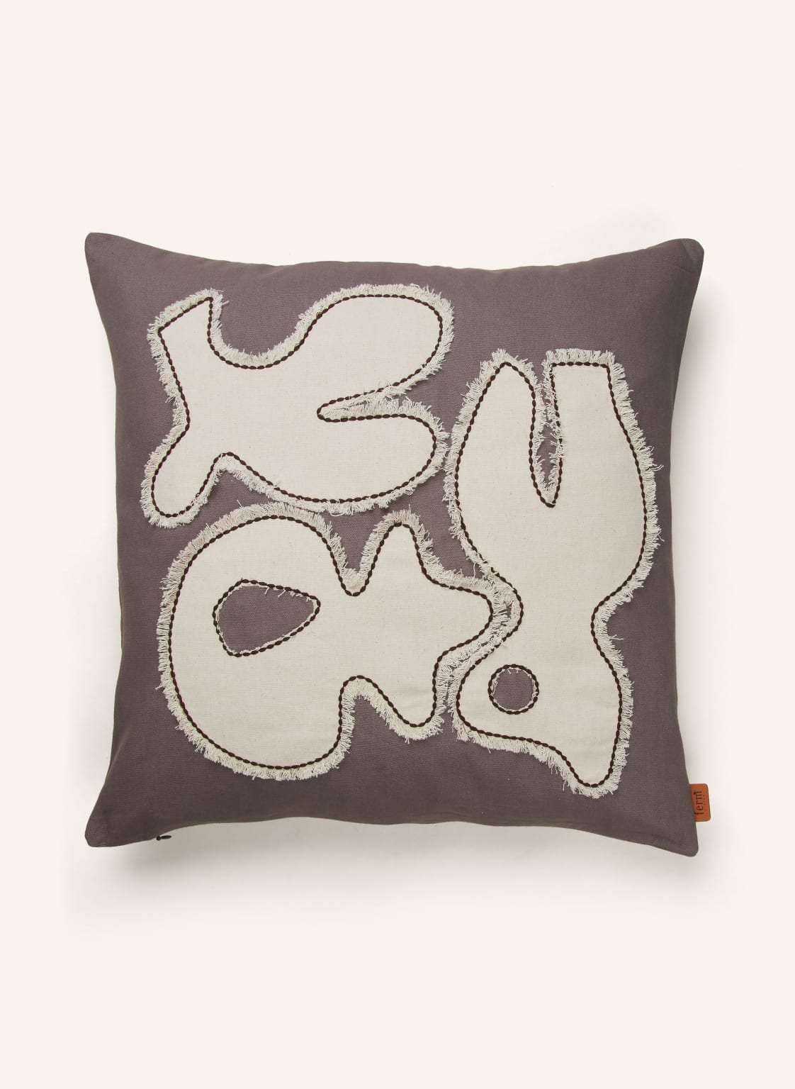 Ferm Living Dekokissen Figure Mit Daunenfüllung grau Ferm Living Dekokissen Figure Mit Daunenfüllung grau von Ferm LIVING